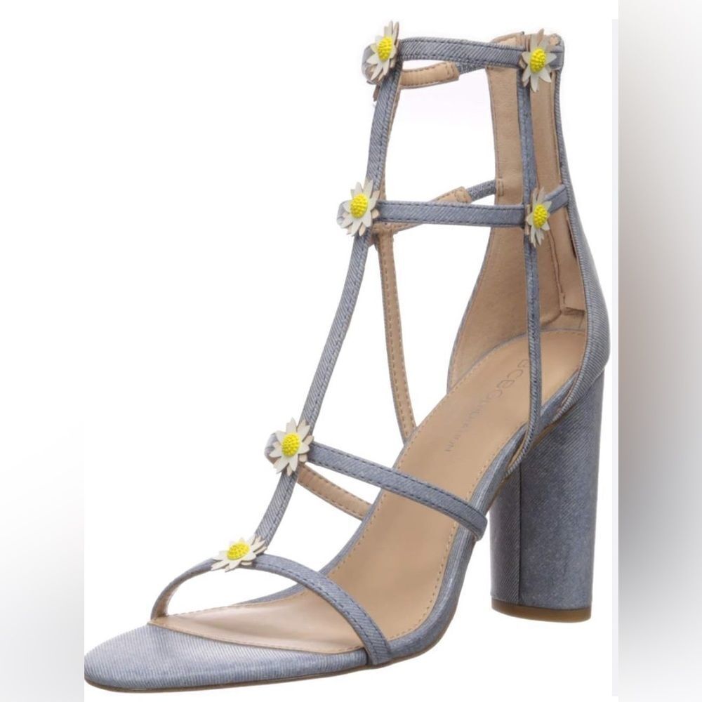 BCBGeneration Women's Jordan Caged Sandal Heeled New